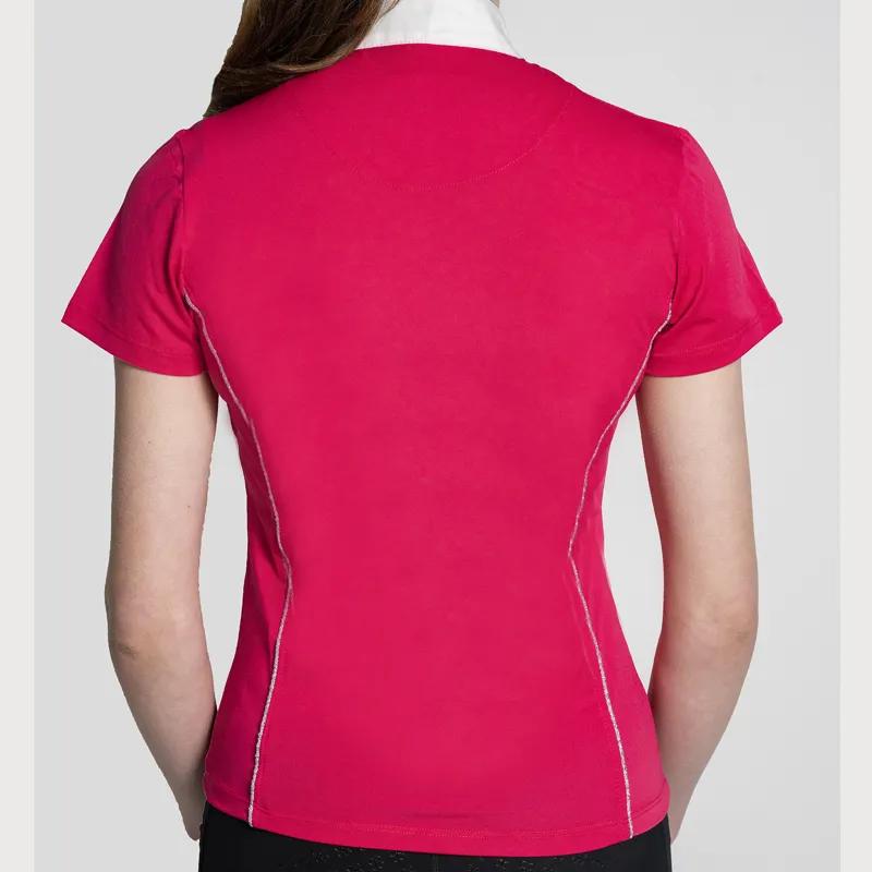 Esperado Manhatten Ladies Show Shirt - Berry -1